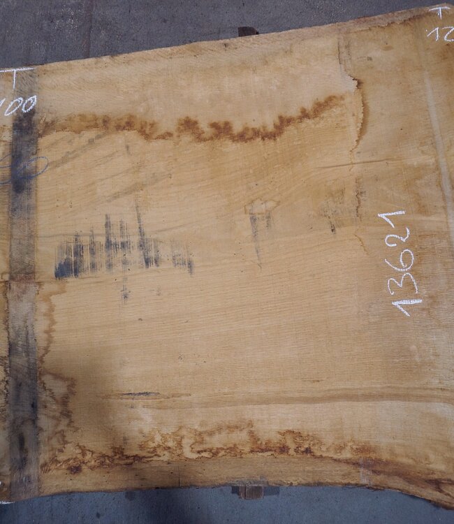 Eiche Tischplatte, ca. 3150 x 900 x 80 mm, 13621