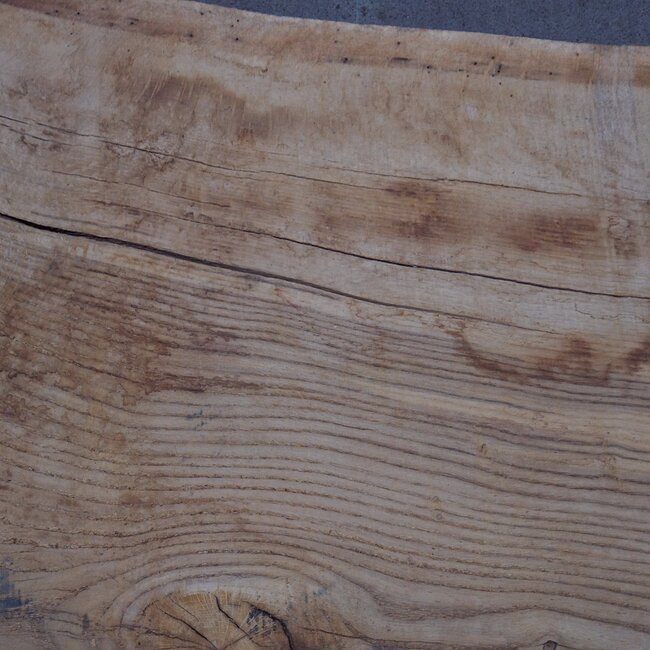 Oak table top, approx. 3150 x 900 x 80 mm, 13621