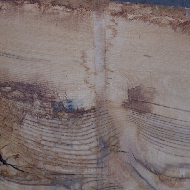 Oak table top, approx. 3150 x 900 x 80 mm, 13622