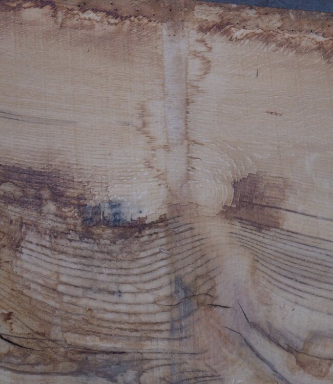 Oak table top, approx. 3150 x 900 x 80 mm, 13622