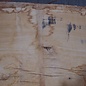 Oak table top, approx. 3150 x 890 x 80 mm, 13623