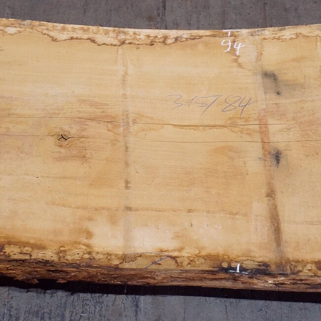 Eiche Tischplatte, ca. 3150 x 840 x 80 mm, 13624