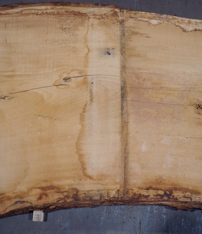 Oak table top, approx. 3150 x 840 x 80 mm, 13624