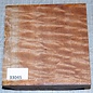 Sapele Mahogany pommelé, approx. 155 x 160 x 52 mm, 0,8 kg