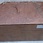 Sapele Mahogany pommelé, approx. 155 x 160 x 52 mm, 0,8 kg