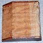 Sapele Mahogany pommelé, approx. 140 x 135 x 49 mm, 0,7 kg