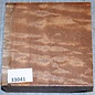 Sapele Mahogany pommelé, approx. 140 x 140 x 49 - 50 mm, 0,7 kg