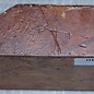 Sapele Mahogany pommelé, approx. 140 x 140 x 49 mm, 0,7 kg