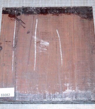 Cocobolo Palisander, ca. 250 x 245 x 60 mm, 3,9 kg
