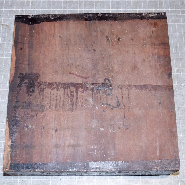 Cocobolo Palisander, ca. 250 x 245 x 60 mm, 3,9 kg