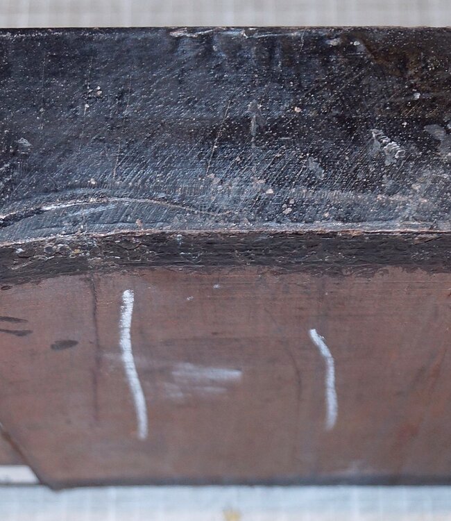 Cocobolo Palisander, ca. 250 x 245 x 60 mm, 3,9 kg