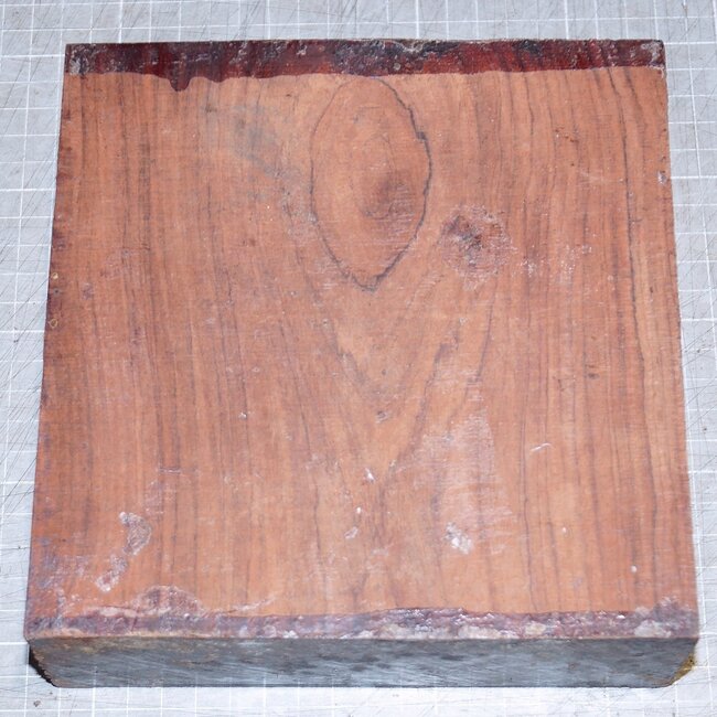 Cocobolo Palisander, ca. 180 x 175 x 58 mm, 1,9 kg