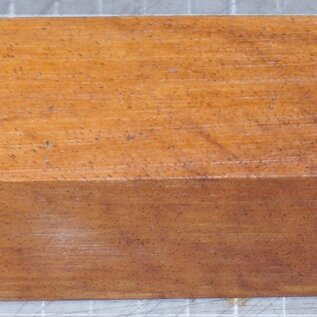 Afzelia knife handle, approx. 40 x 40 x 130 mm, 0,2 kg