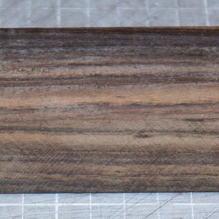 Bocote knife handle, approx. 30 x 40 x 150 mm, 0,2 kg