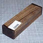 Bocote knife handle, approx. 30 x 40 x 150 mm, 0,2 kg