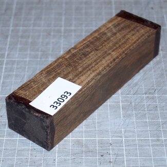 Bocote Messergriff, ca. 30 x 40 x 150 mm, 0,2 kg