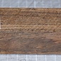 Bocote knife handle, approx. 30 x 40 x 150 mm, 0,2 kg