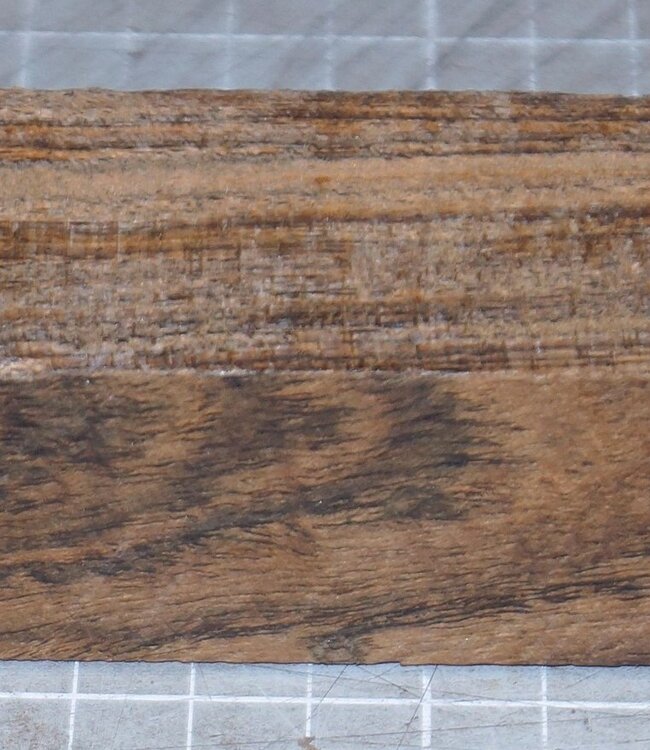 Bocote Messergriff, ca. 30 x 40 x 150 mm, 0,2 kg