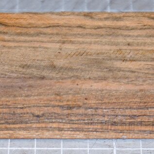 Bocote knife handle, approx. 30 x 40 x 150 mm, 0,2 kg
