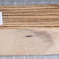 Zebrawood knife handle, approx. 30 x 40 x 120 mm, 0,2 kg