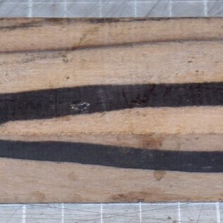 Makassar Ebenholz Messergriff, ca. 25 x 43 x 180 mm, 0,2 kg
