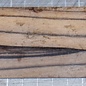 Macassar ebony knife handle, approx. 25 x 43 x 180 mm, 0,2 kg