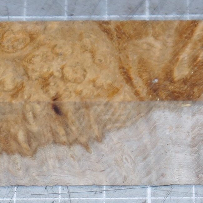 Amboyna burl pen blank, approx. 25 x 25 x 125 mm, 0,1 kg