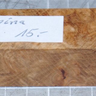 Amboina Maser Pen Blank, ca. 25 x 25 x 125 mm, 0,1 kg