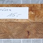 Amboyna burl pen blank, approx. 25 x 25 x 125 mm, 0,1 kg