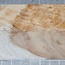 Amboyna burl knife handle, approx. 40 x 40 x 150 mm, 0,2 kg