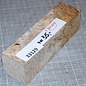 Amboina Maser Messergriff, ca. 40 x 40 x 150 mm, 0,2 kg