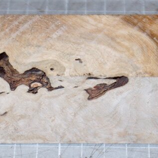 Amboina Maser Messergriff, ca. 40 x 40 x 150 mm, 0,2 kg