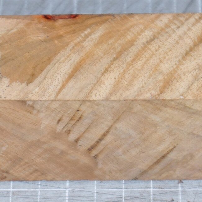 Amboina Maser Messergriff, ca. 40 x 40 x 150 mm, 0,2 kg