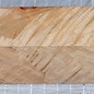 Amboyna burl knife handle, approx. 40 x 40 x 150 mm, 0,2 kg