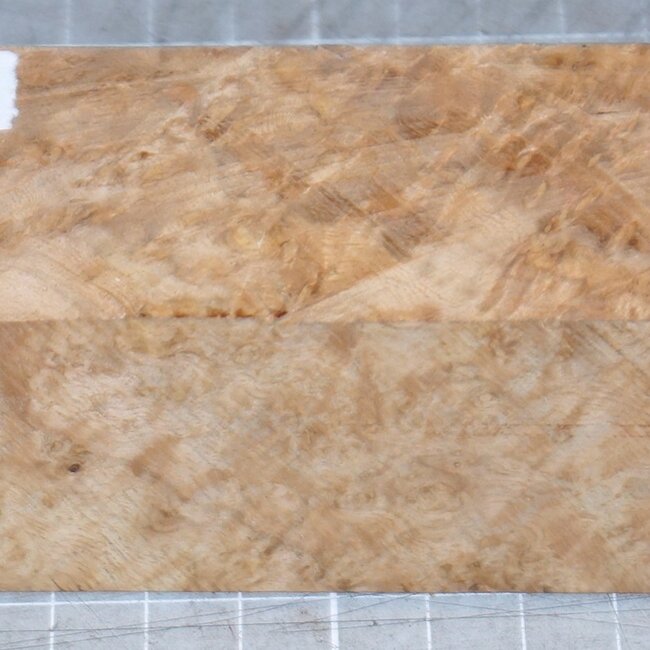 Amboina Maser Messergriff, ca. 40 x 40 x 150 mm, 0,2 kg