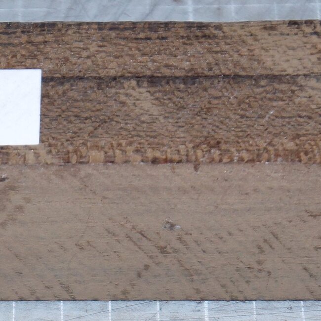 Ziricote knife handle, approx. 40 x 40 x 120 mm, 0,2 kg