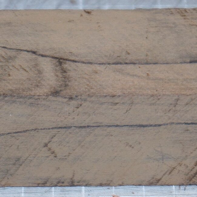 Ziricote knife handle, approx. 40 x 40 x 120 mm, 0,2 kg