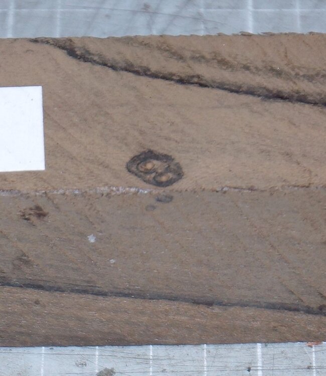 Zirikote Messergriff, ca. 38 x 38 x 120 mm, 0,2 kg