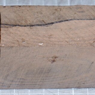 Ziricote knife handle, approx. 40 x 40 x 120 mm, 0,2 kg