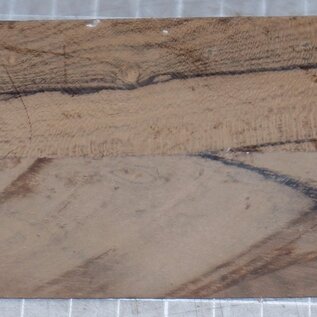 Ziricote knife handle, approx. 40 x 40 x 120 mm, 0,2 kg