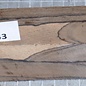 Ziricote knife handle, approx. 40 x 40 x 120 mm, 0,2 kg