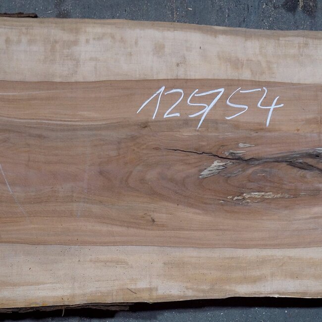 Apple tree board, approx. 1250 x 540 x 52 mm, 13598