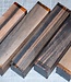 Makassar Ebenholz Messergriff, ca. 150 x 40 x 28 mm, 0,3 kg