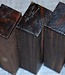 Makassar Ebenholz Messergriff, ca. 150 x 40 x 28 mm, 0,3 kg