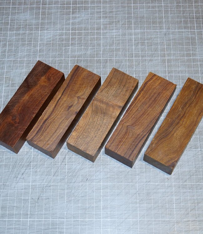 Wüsteneisenholz Messergriff, ca. 130 x 40 x 27 mm, 0,3 kg