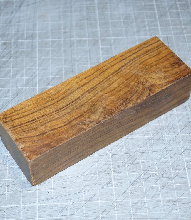 Wüsteneisenholz Messergriff, ca. 130 x 40 x 27 mm, 0,3 kg