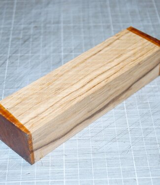 Olive knife handle, approx. 150 x 40 x 28 mm, 0,2 kg