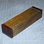 Lignum Vitae knife handle, approx. 150 x 40 x 30 mm, 0,3 kg