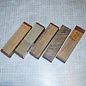 Lignum Vitae knife handle, approx. 150 x 40 x 30 mm, 0,3 kg