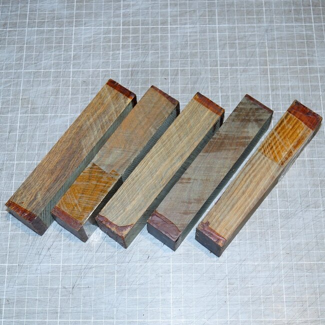 Lignum Vitae knife handle, approx. 150 x 40 x 30 mm, 0,3 kg